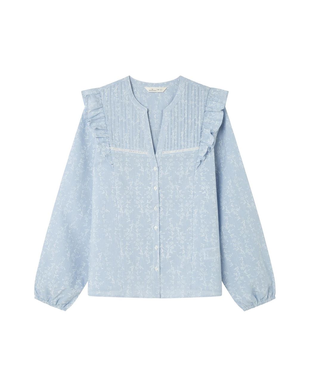 Springfield Blue Bluse