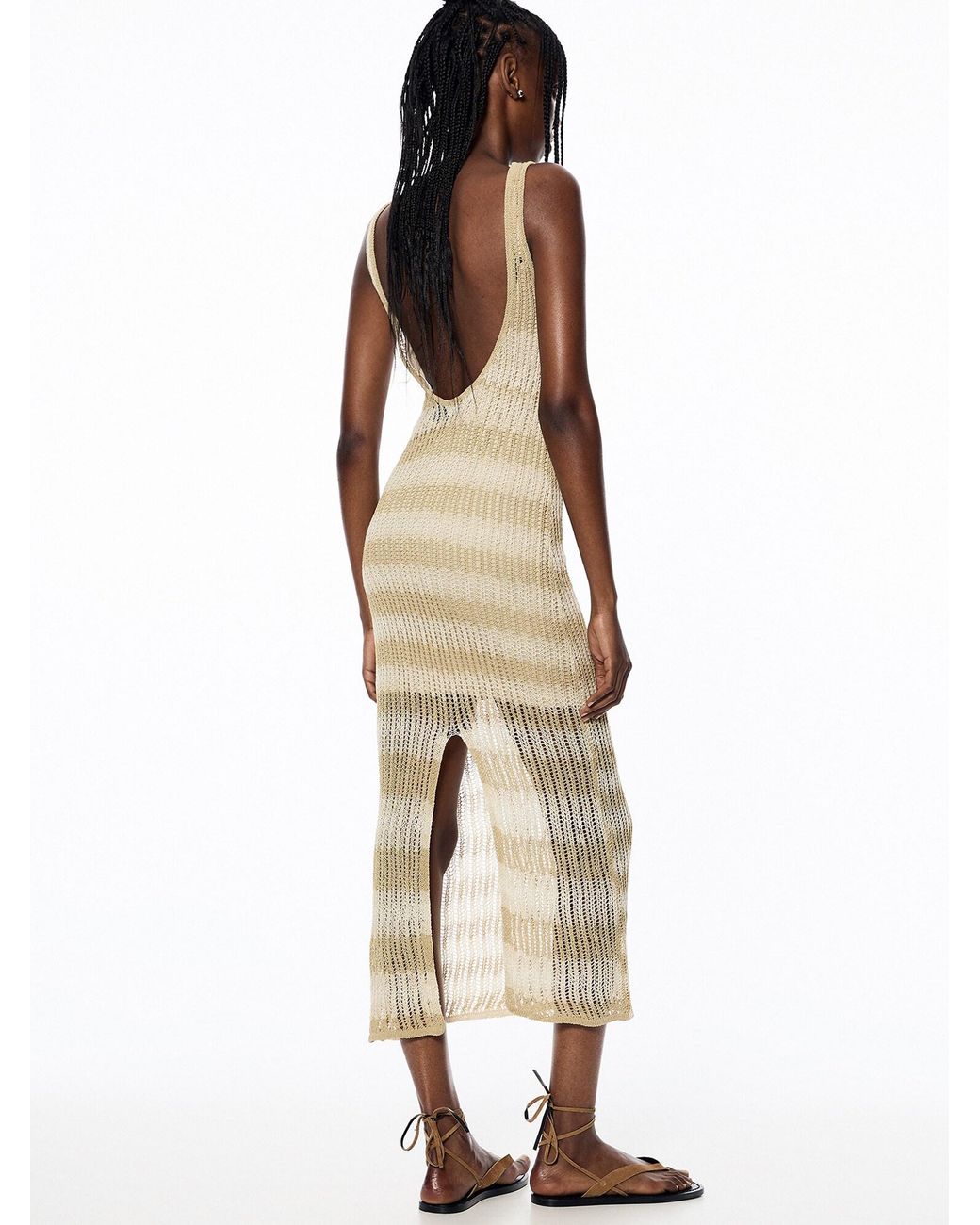 Pull&Bear Natural Kleid