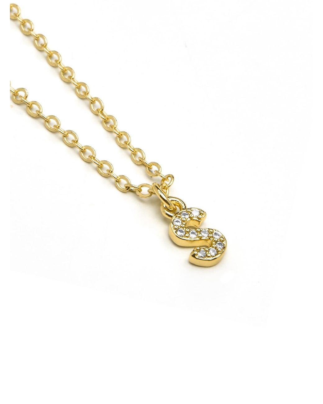 Luxenter Metallic Kette Alphabet