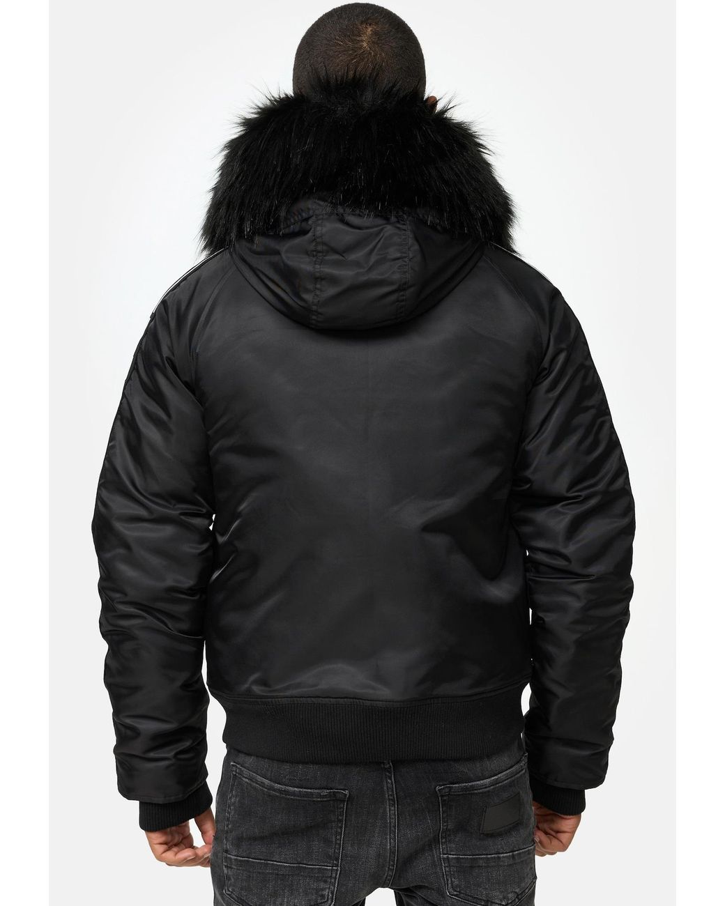 trueprodigy Winterjacke in Black für Herren
