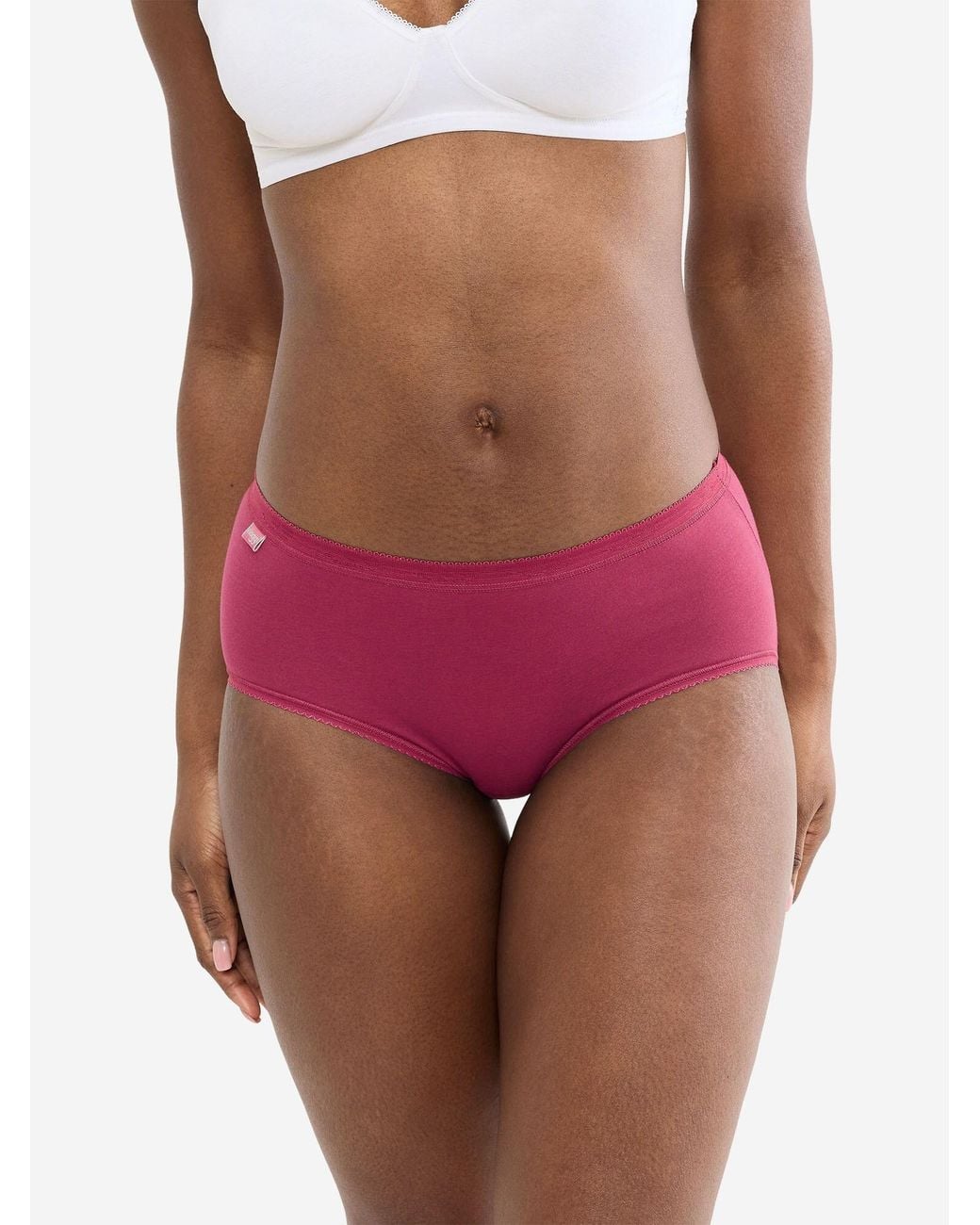 Sloggi Pink Midislip Originals Basic