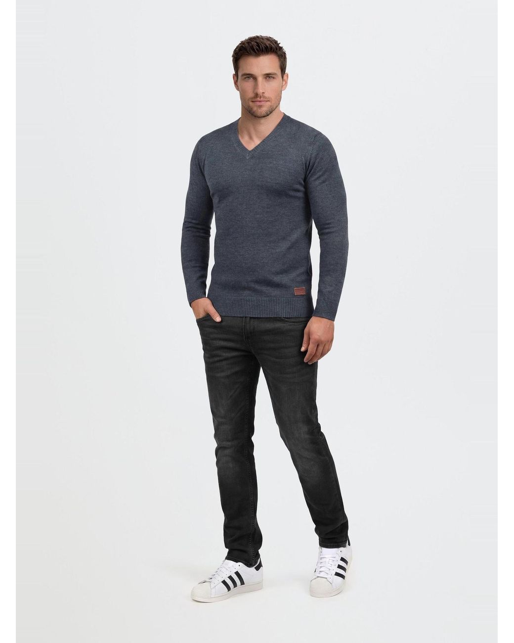 Blend Pullover Lasse in Blue für Herren