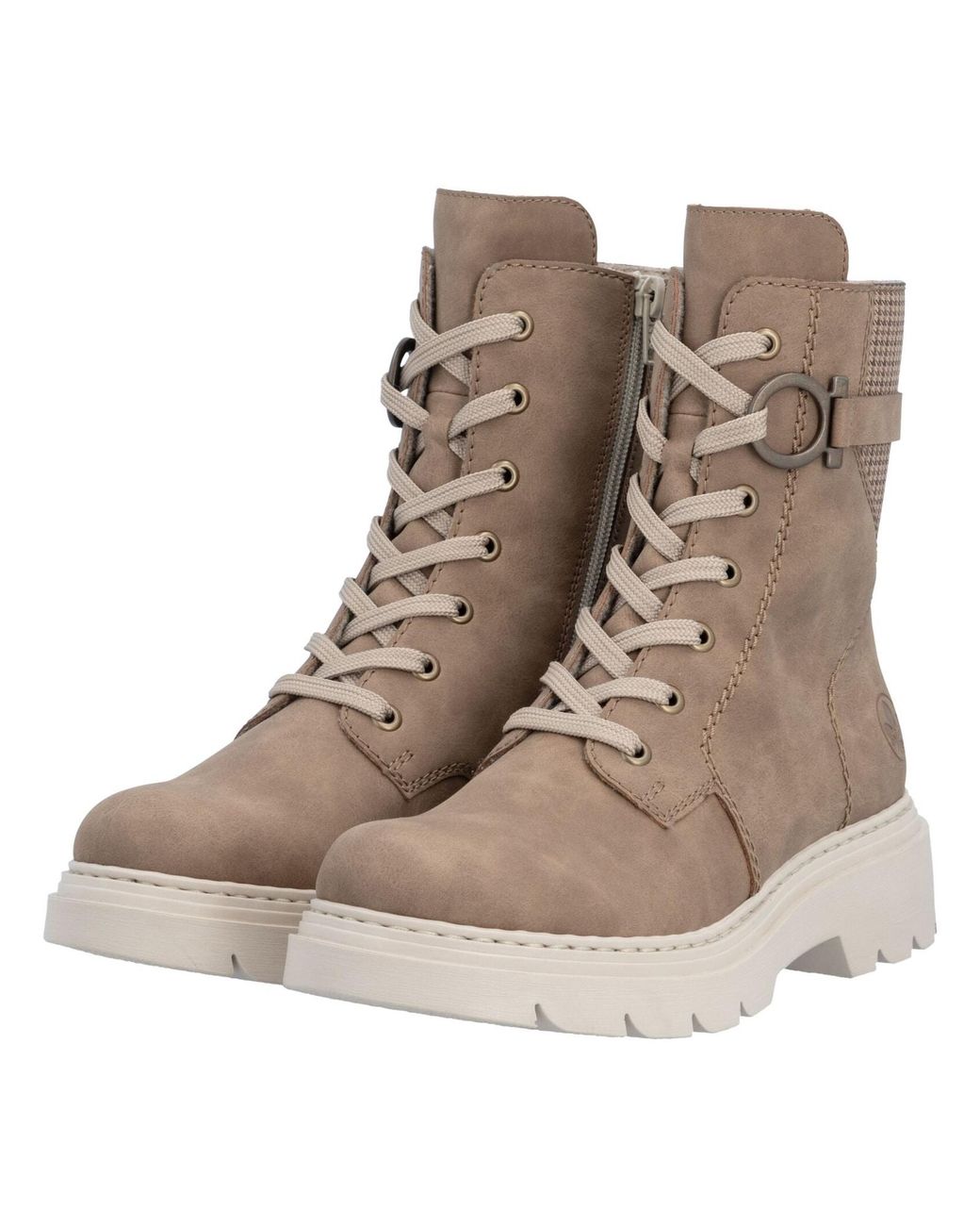 Rieker Natural Schnürstiefelette