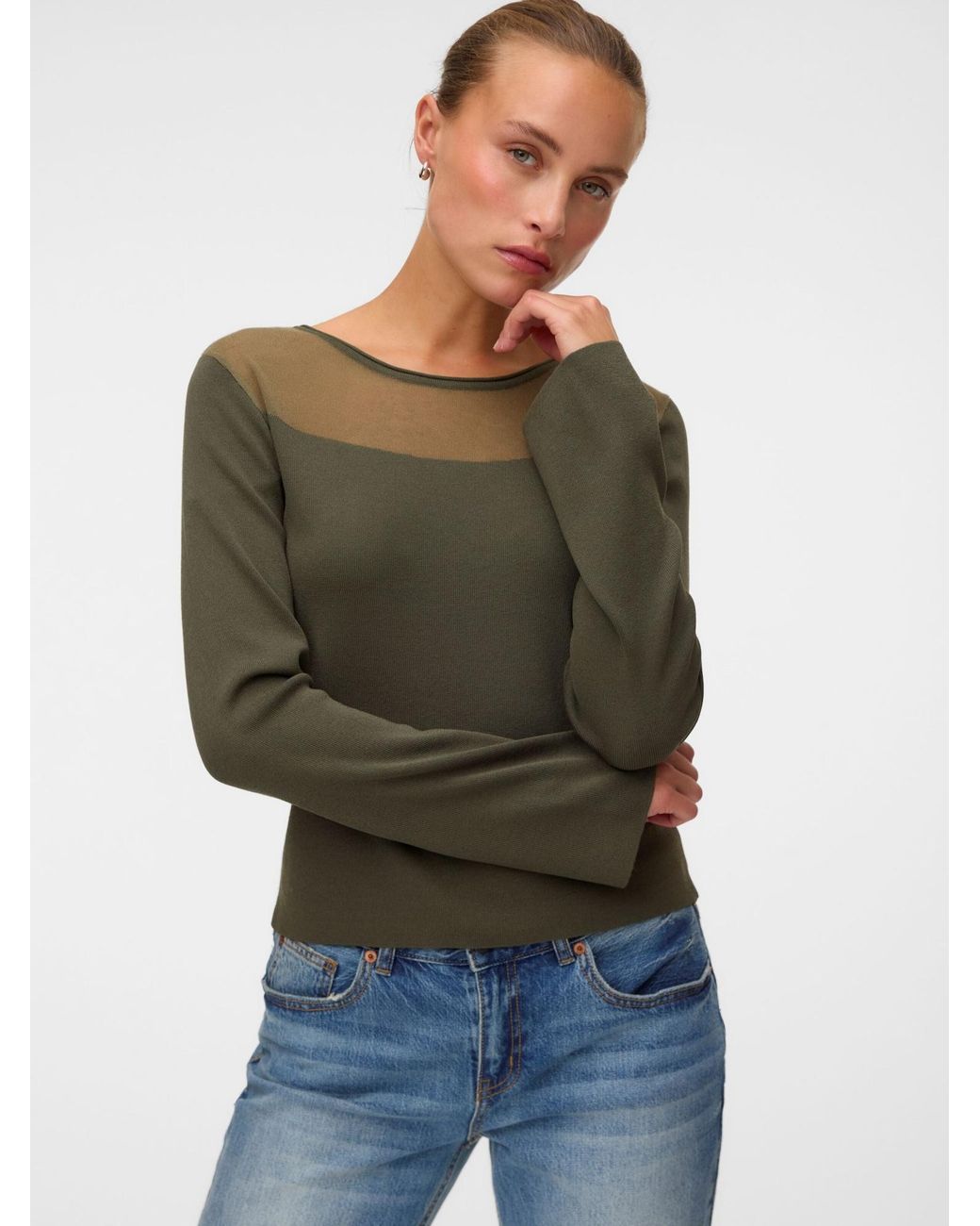 Vero Moda Green Pullover 10350232