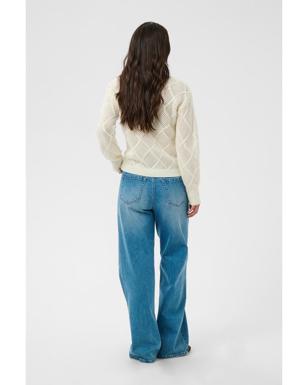 Kaffe White Pullover Georgia