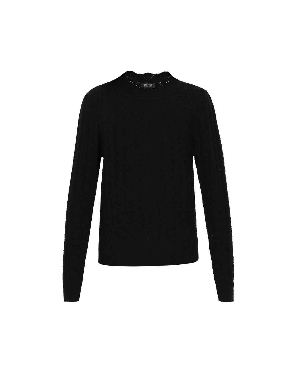 usha BLACK LABEL Black Pullover