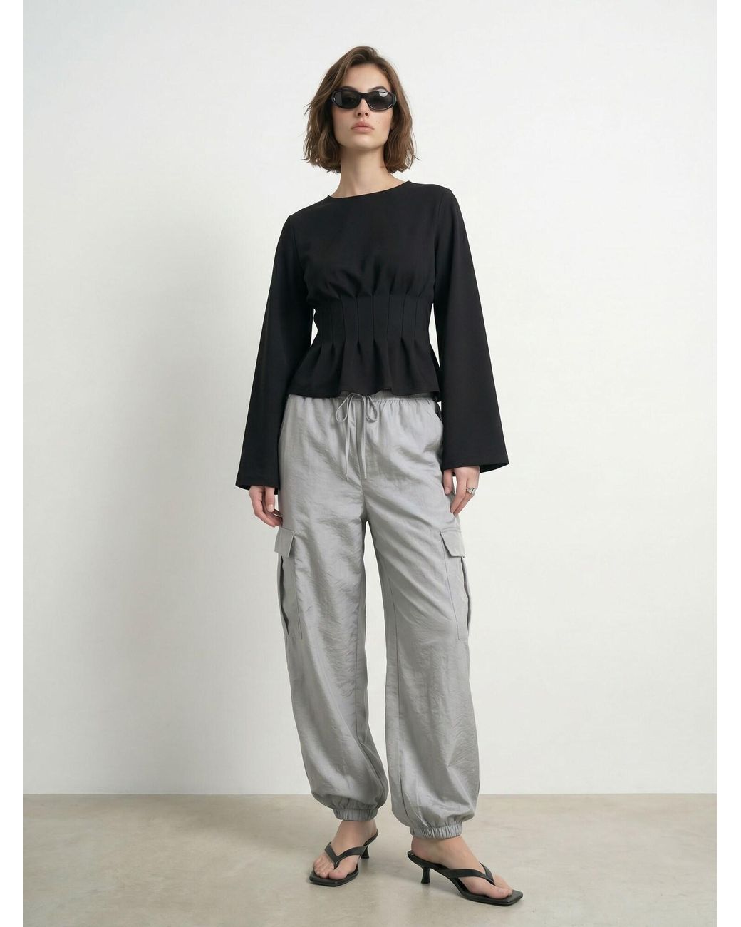 HYPEDROP Black Bluse Oria