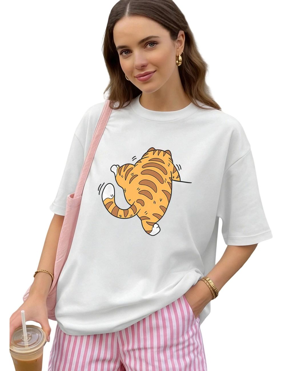 GORHEY White Oversizeshirt