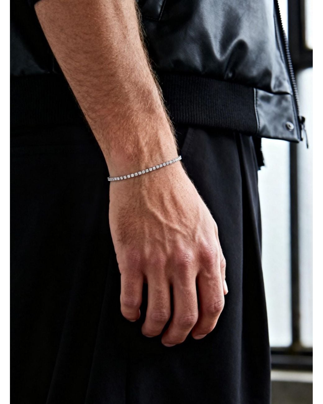 Arka Armband Dazzle in White für Herren