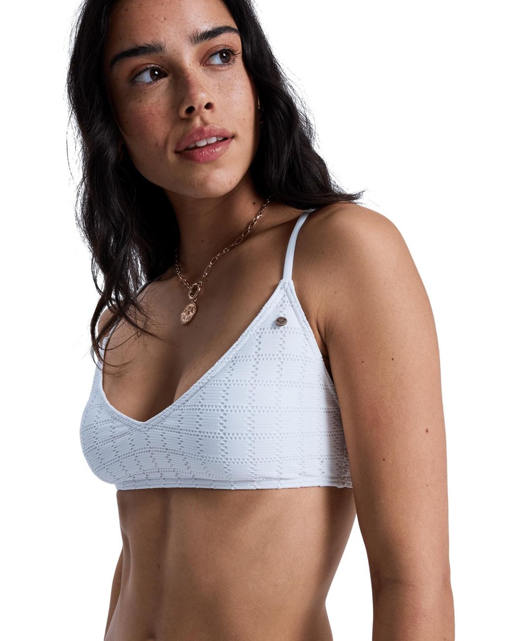 Roxy White Bikinitop Island