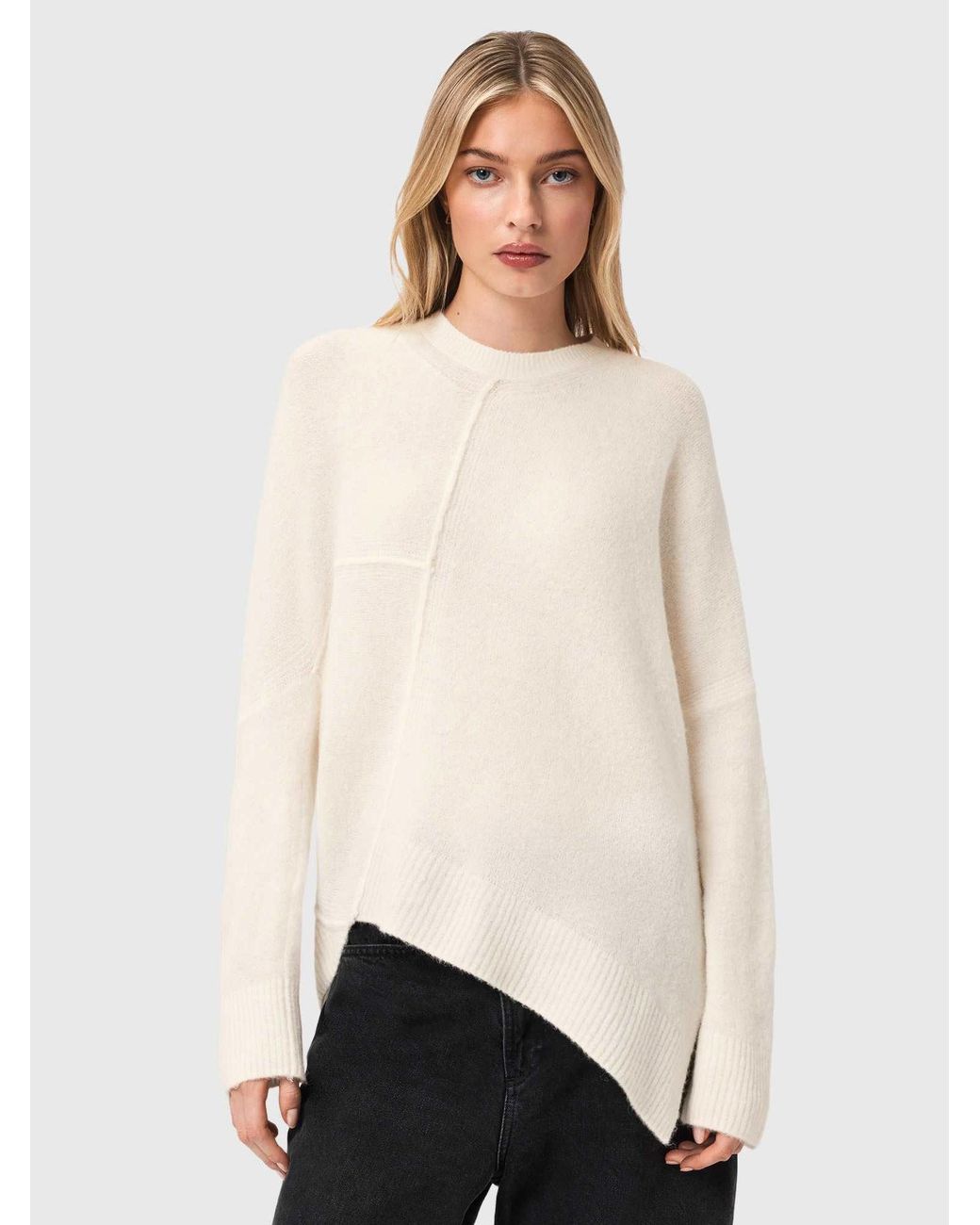AllSaints White Pullover Lock