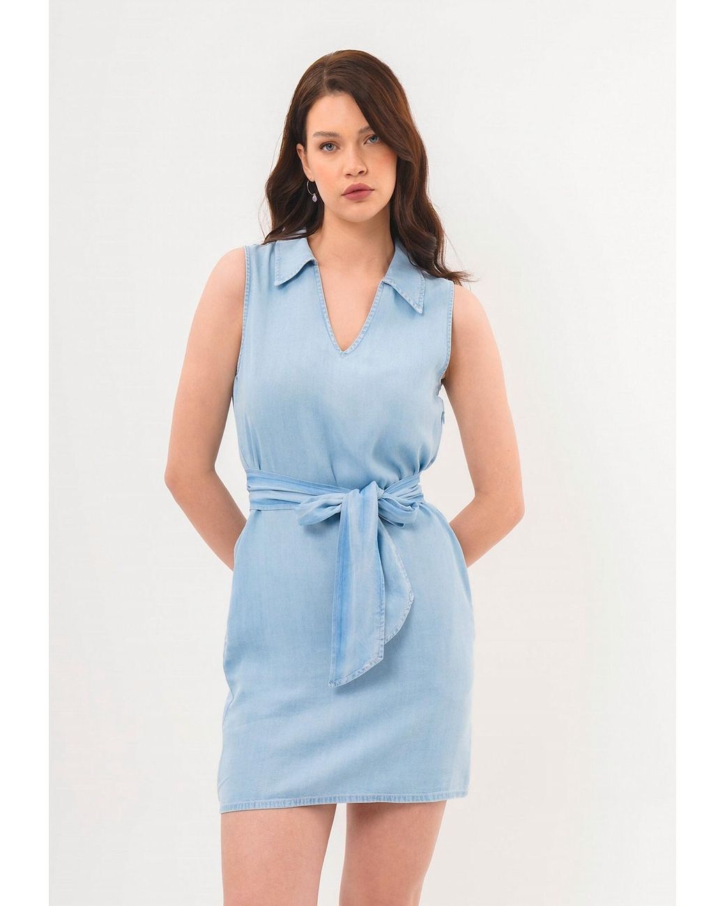 FRESHLIONS Blue Blusenkleid Feelija