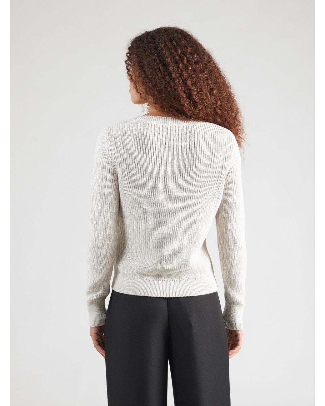 Monari White Pullover