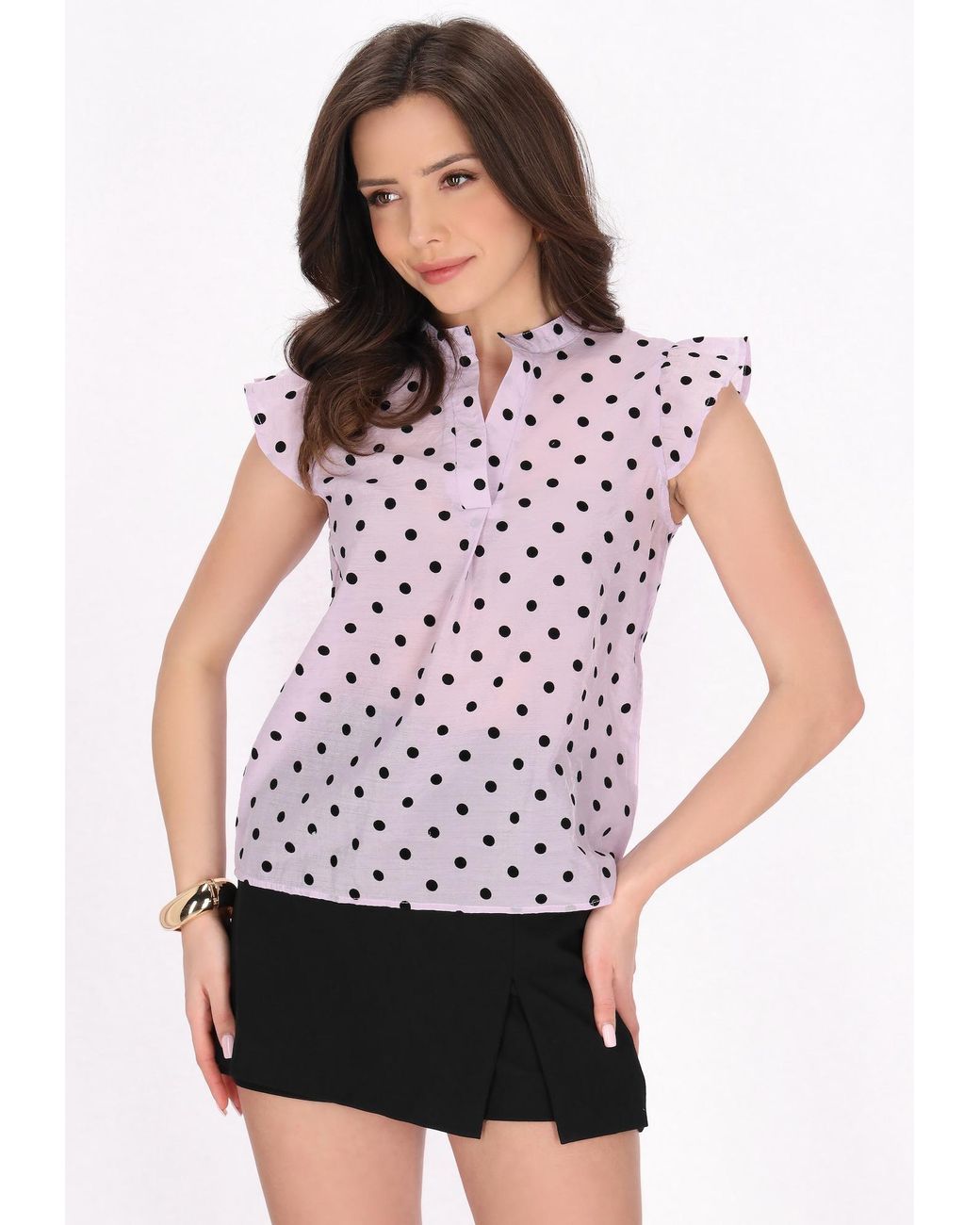 faina Pink Bluse Fashion Look
