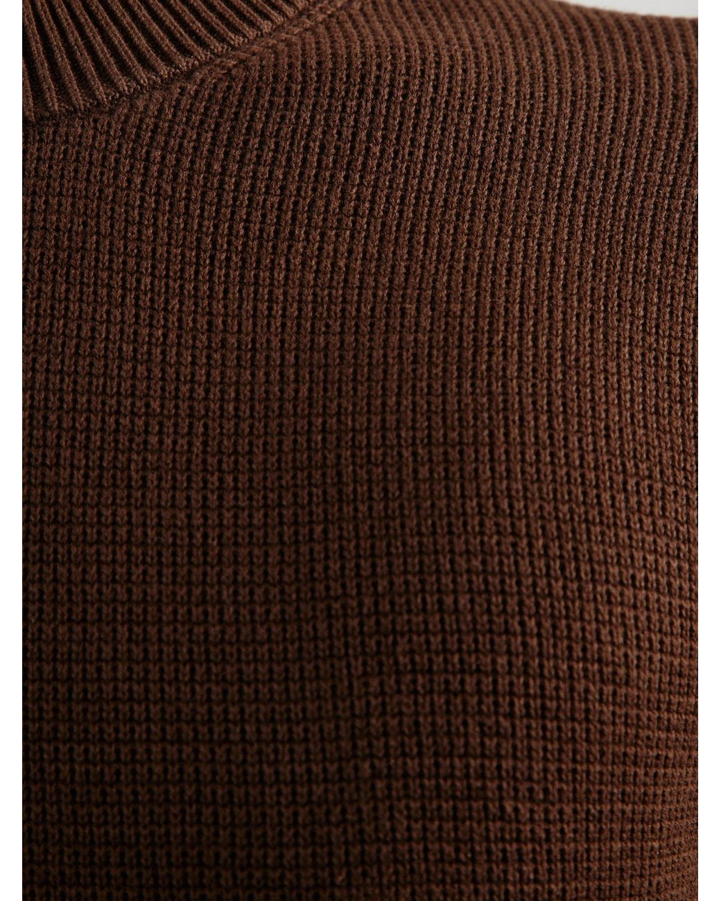 SELECTED Pullover Slhdane in Brown für Herren