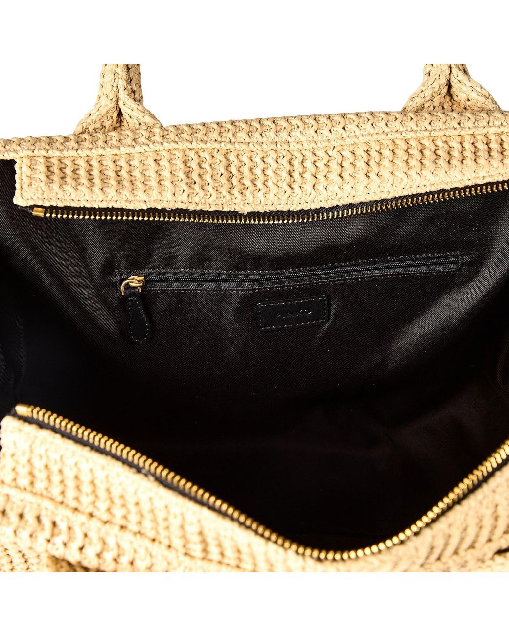 Pinko Metallic Strandtasche