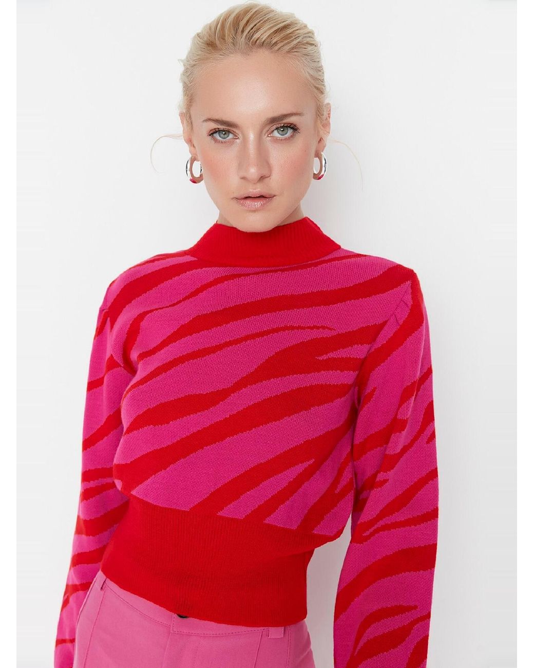 Trendyol Red Pullover