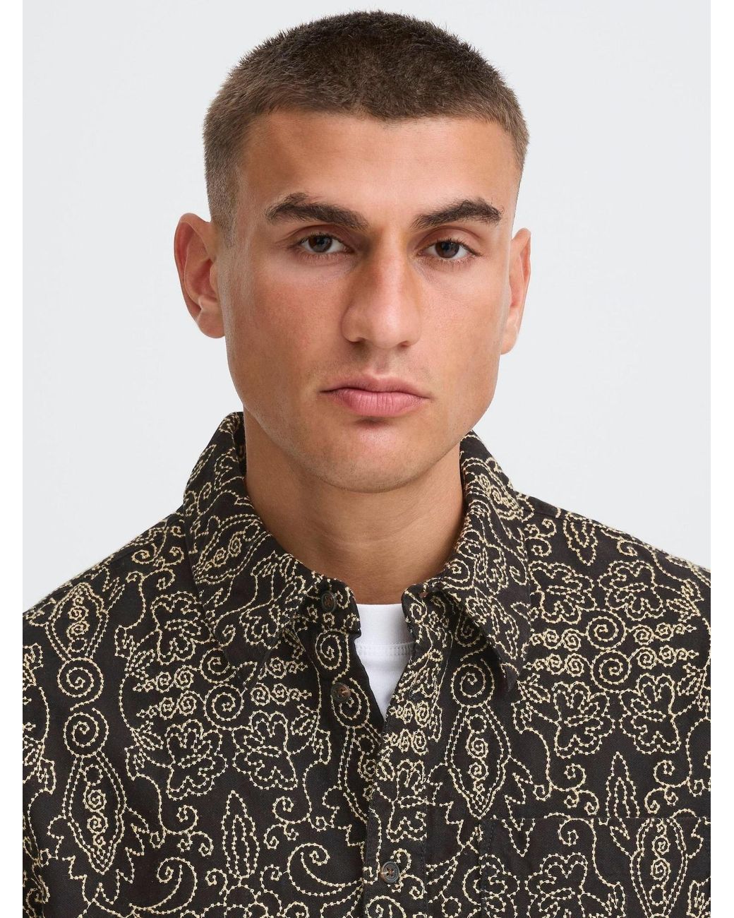 Solid Hemdjacke Sdskibber in Gray für Herren