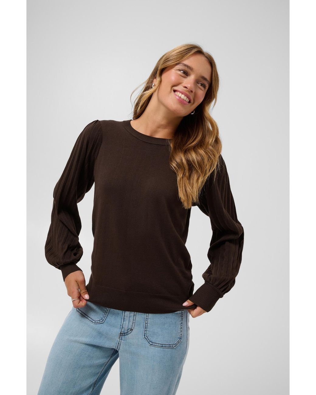 Kaffe Black Pullover Kalone