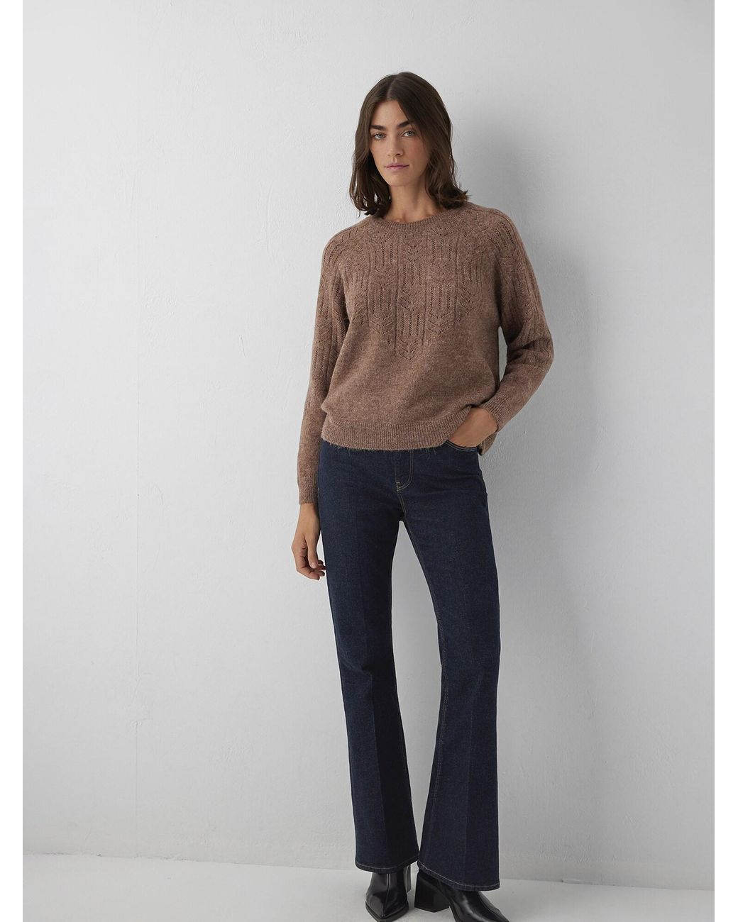 Mavi Brown Pullover