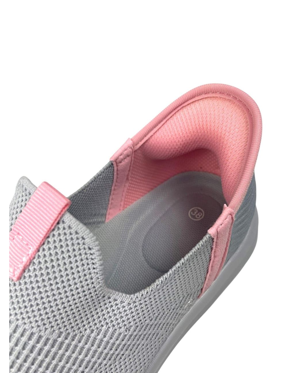 Kumixi Gray Slipper Sneaker