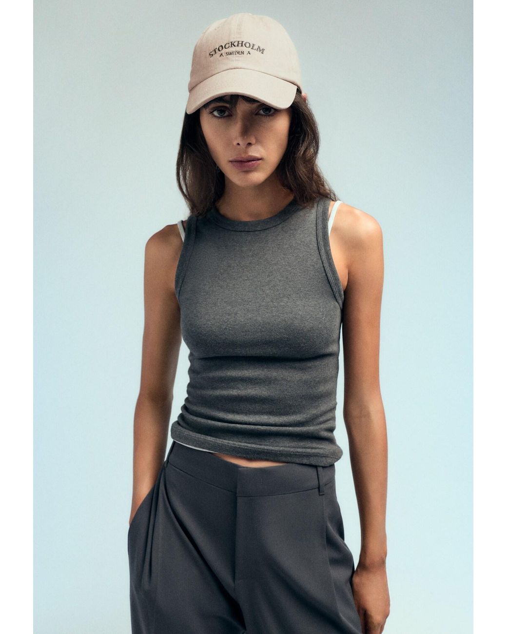 Pull&Bear Natural Cap Mnaco