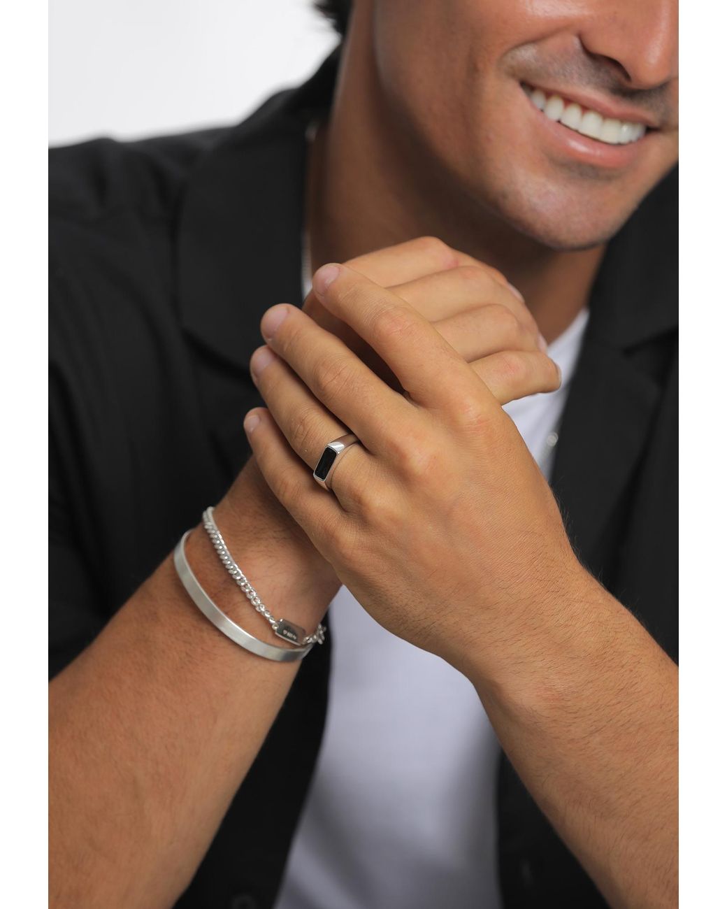 Kuzzoi Ring in Multicolor für Herren