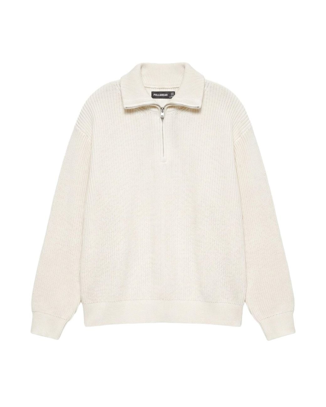 Pull&Bear Pullover in White für Herren