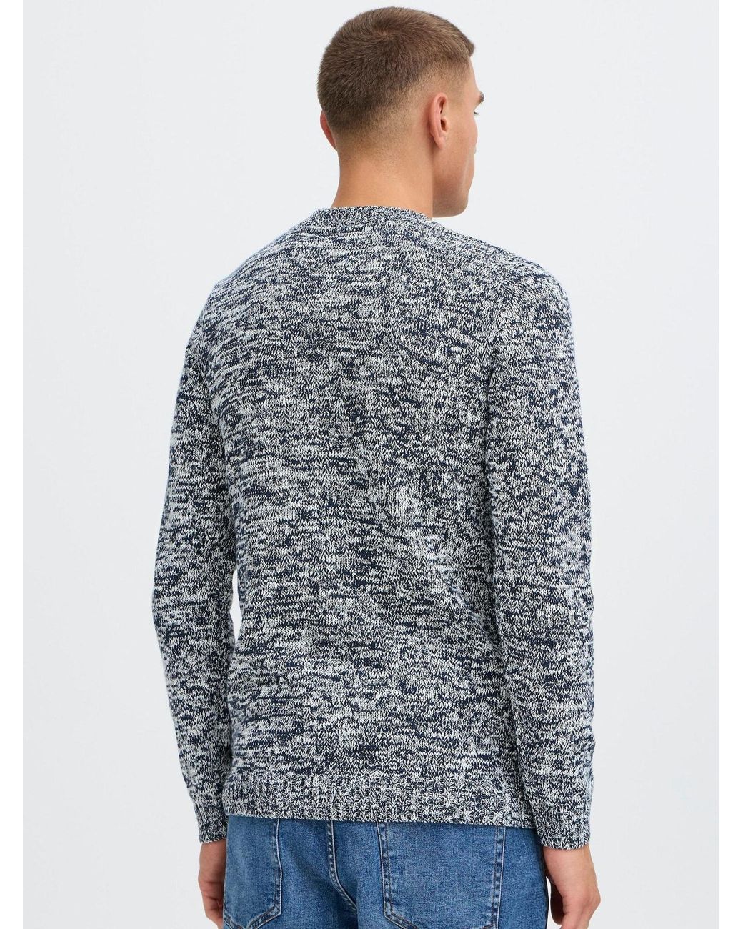 Solid Pullover Sdricco in Blue für Herren