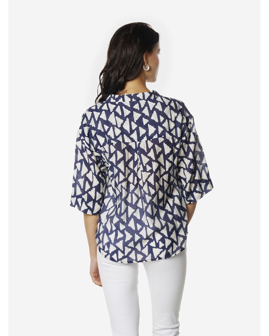 Koröshi Blue Bluse
