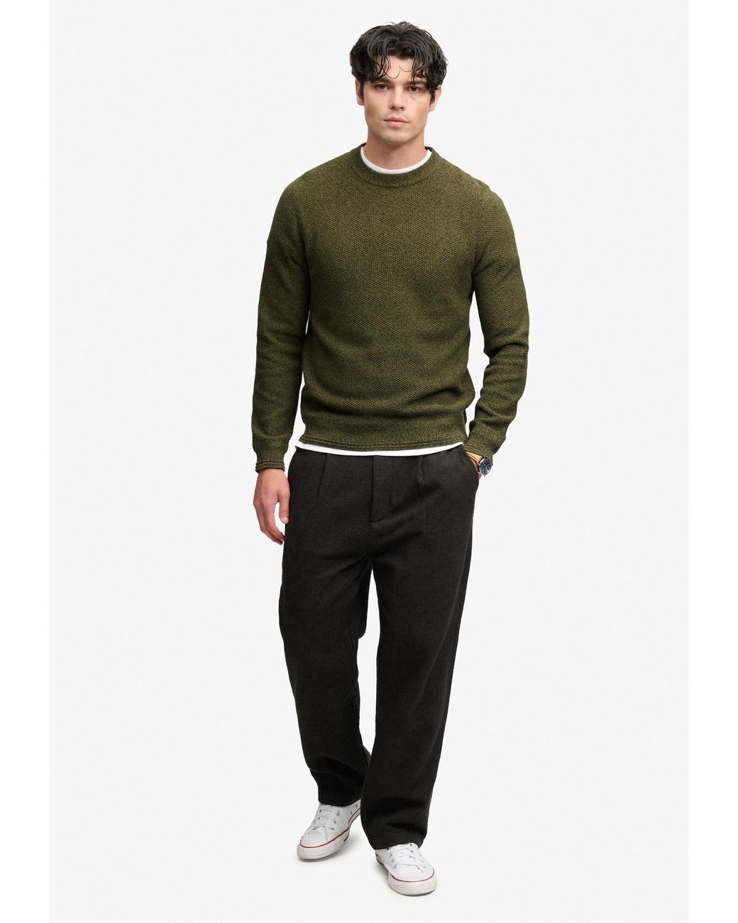 Superdry & Co Pullover in Green für Herren