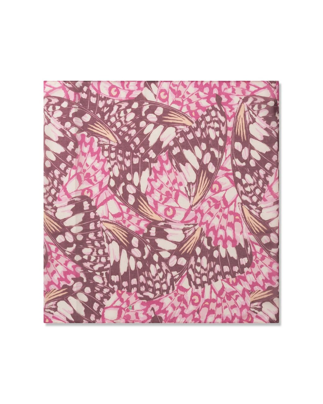 Codello Pink Loop-Schal Tuch Schmetterlingsmotiv