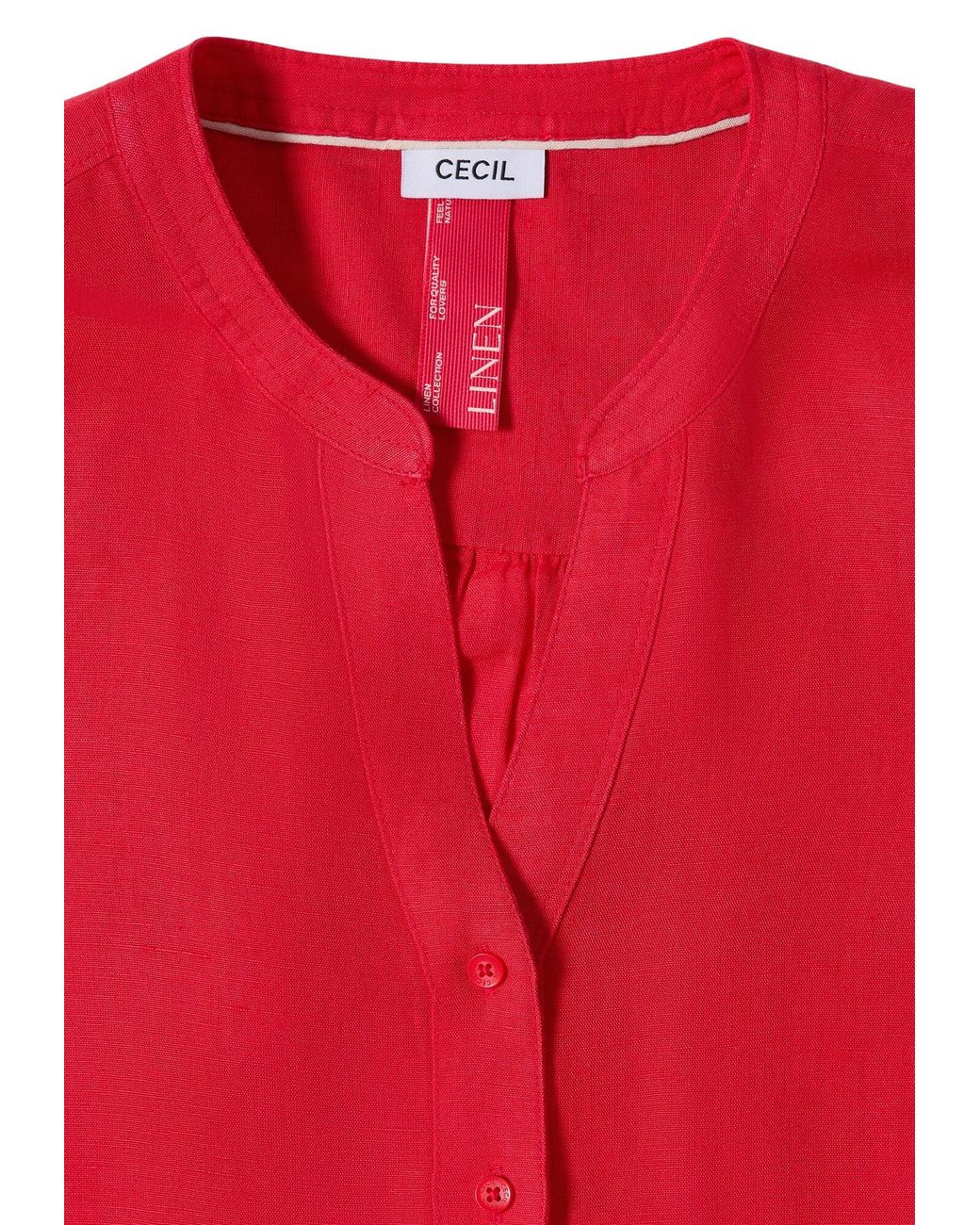 Cecil Red Bluse