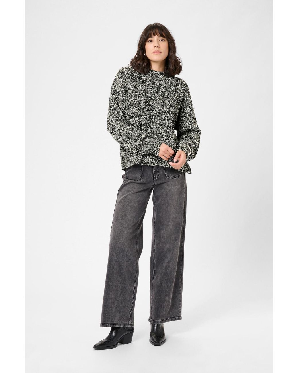Kaffe Gray Pullover