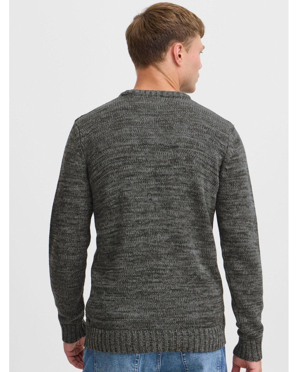 Solid Pullover Philemon in Gray für Herren