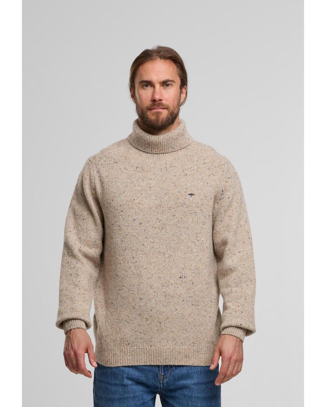 Fynch-Hatton Pullover in Gray für Herren
