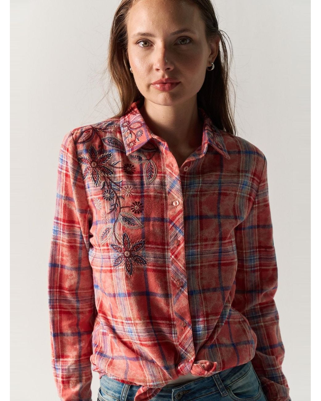 Koröshi Red Bluse