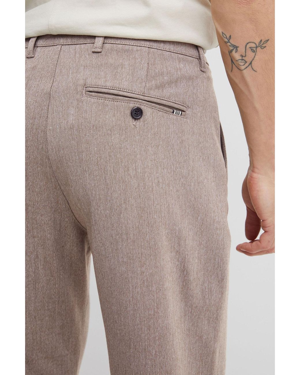Solid Hose Frederic in Gray für Herren