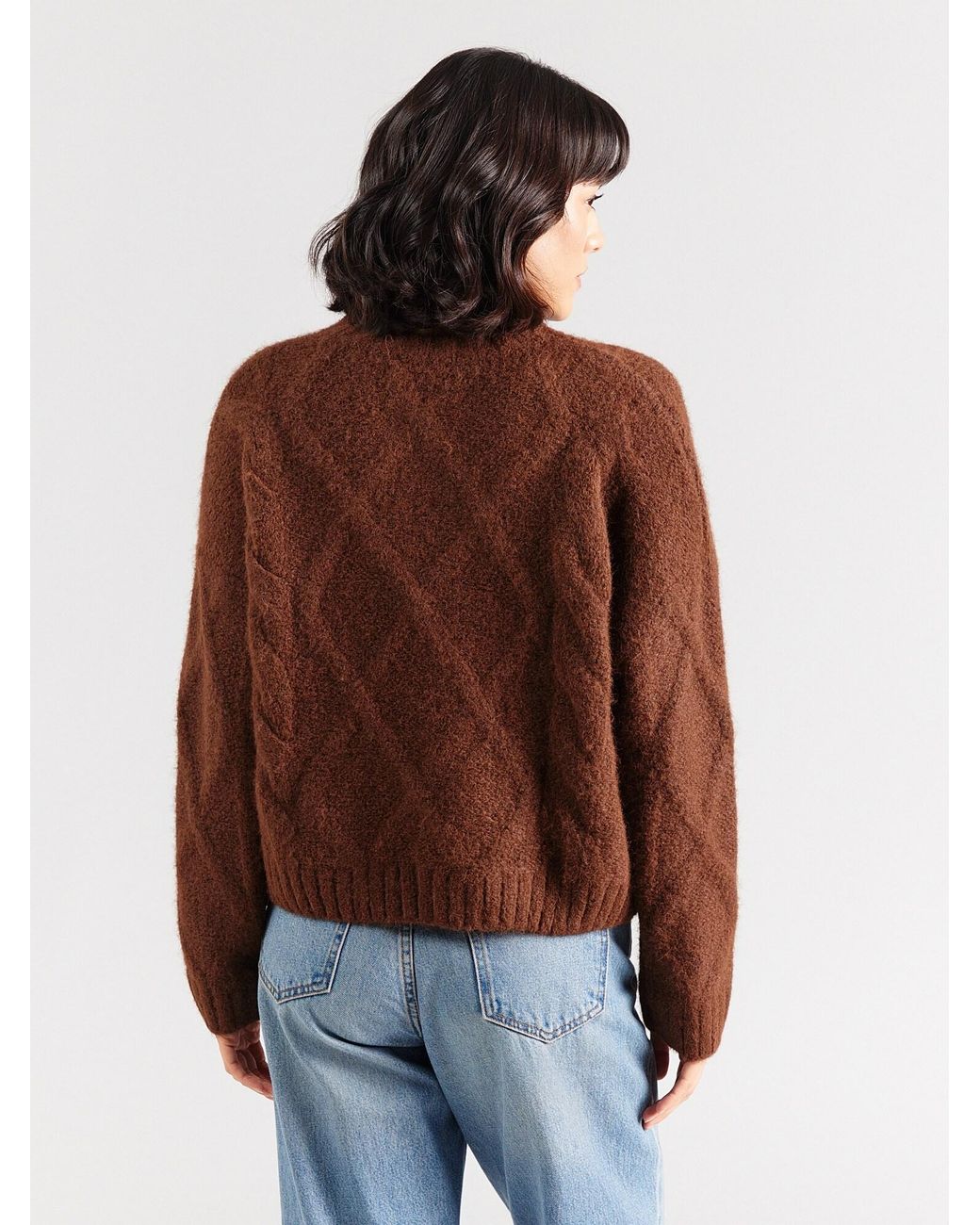 /about You Brown Pullover Mala
