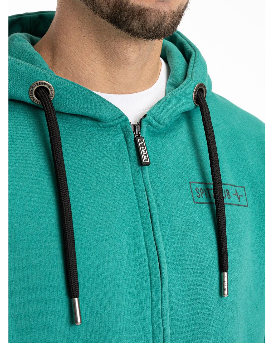 Spitzbub Sweatshirt Nils in Green für Herren