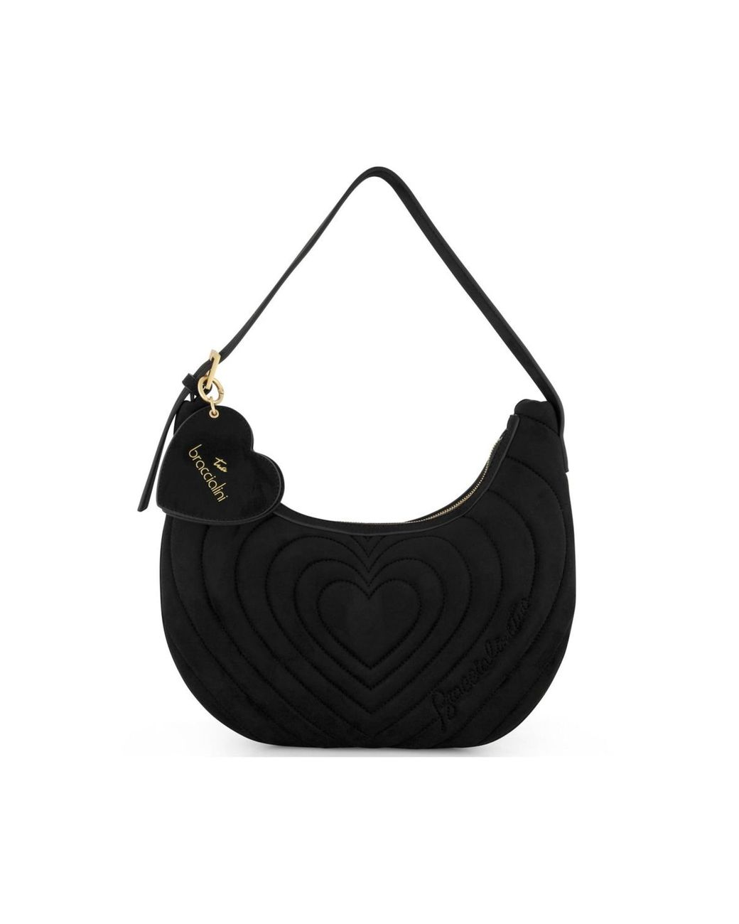 Braccialini Black Schultertasche Beth Matelass