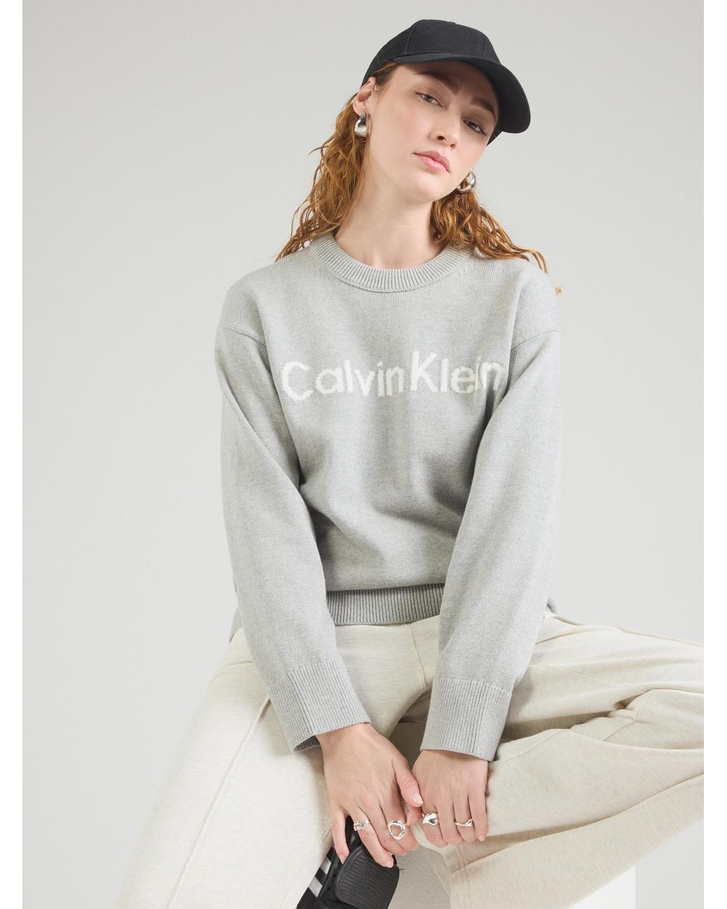 Calvin Klein Gray Pullover