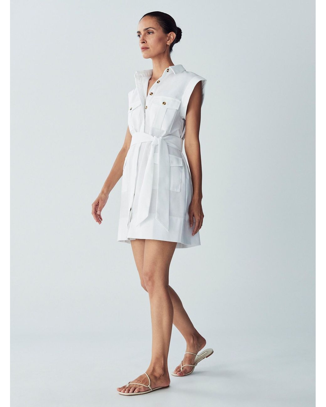 Willa White Blusenkleid Albireo