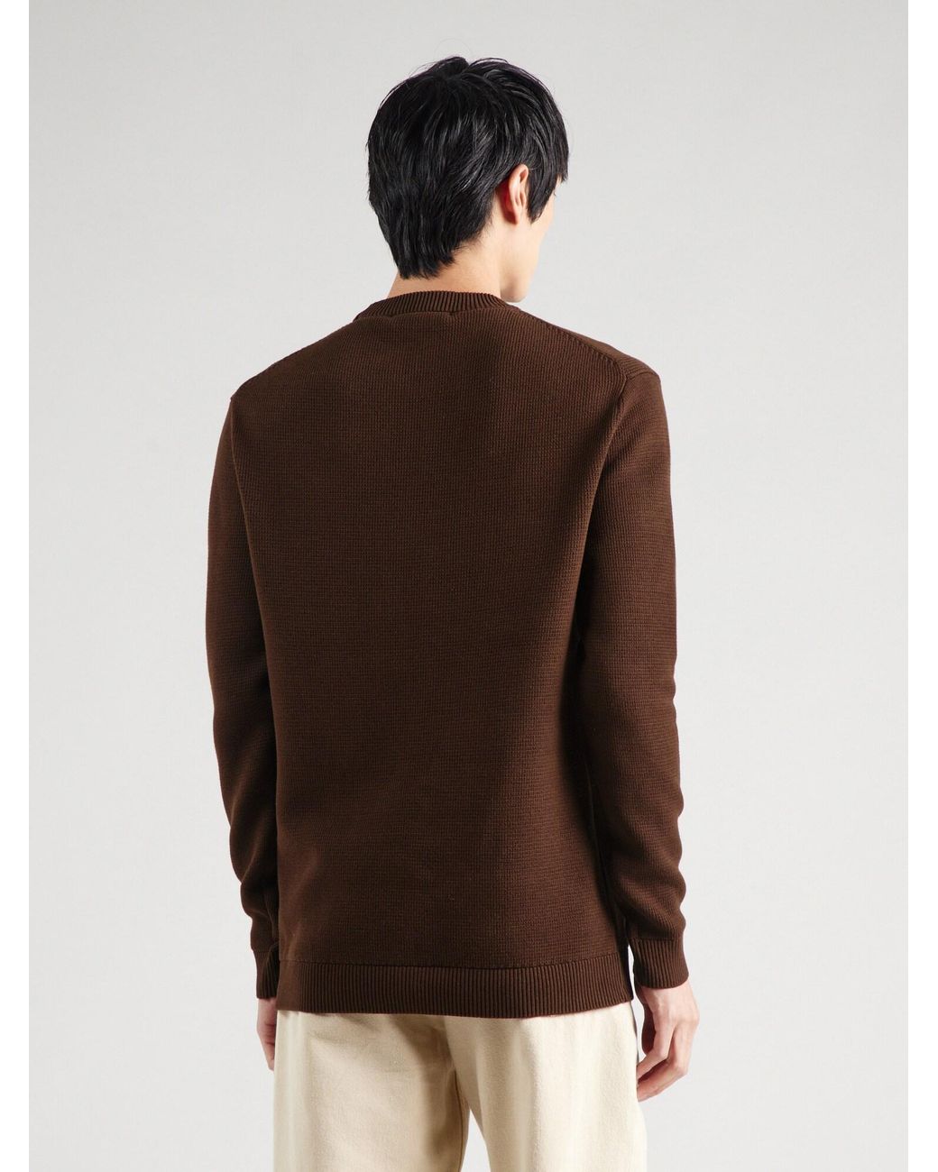 SELECTED Pullover Slhdane in Brown für Herren