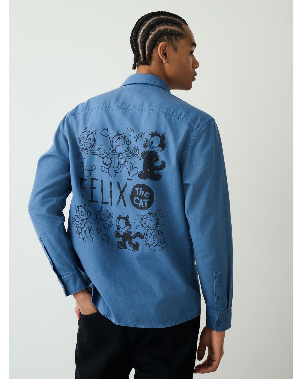 Next Hemd in Blue für Herren