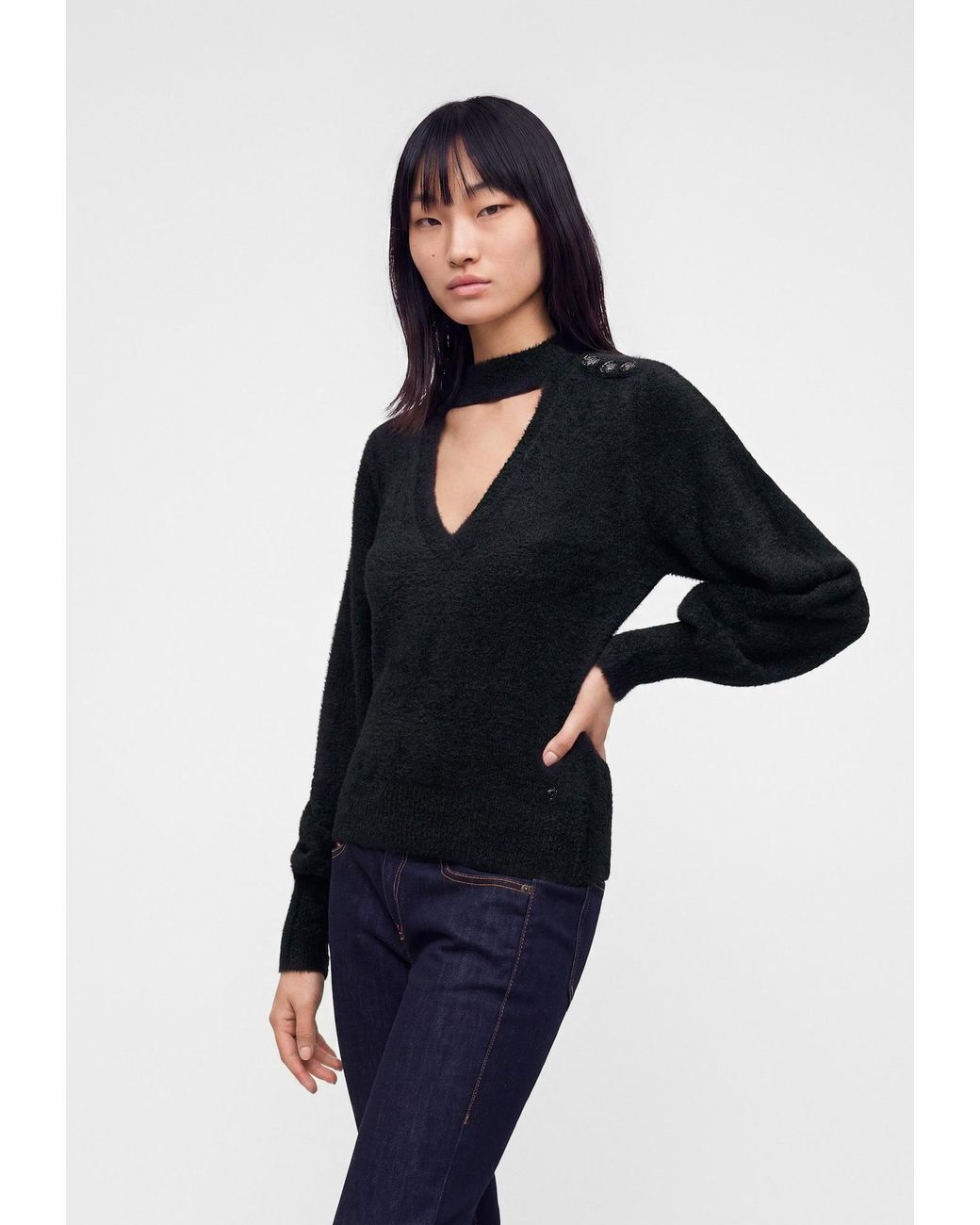Guess Black Pullover Jaycee