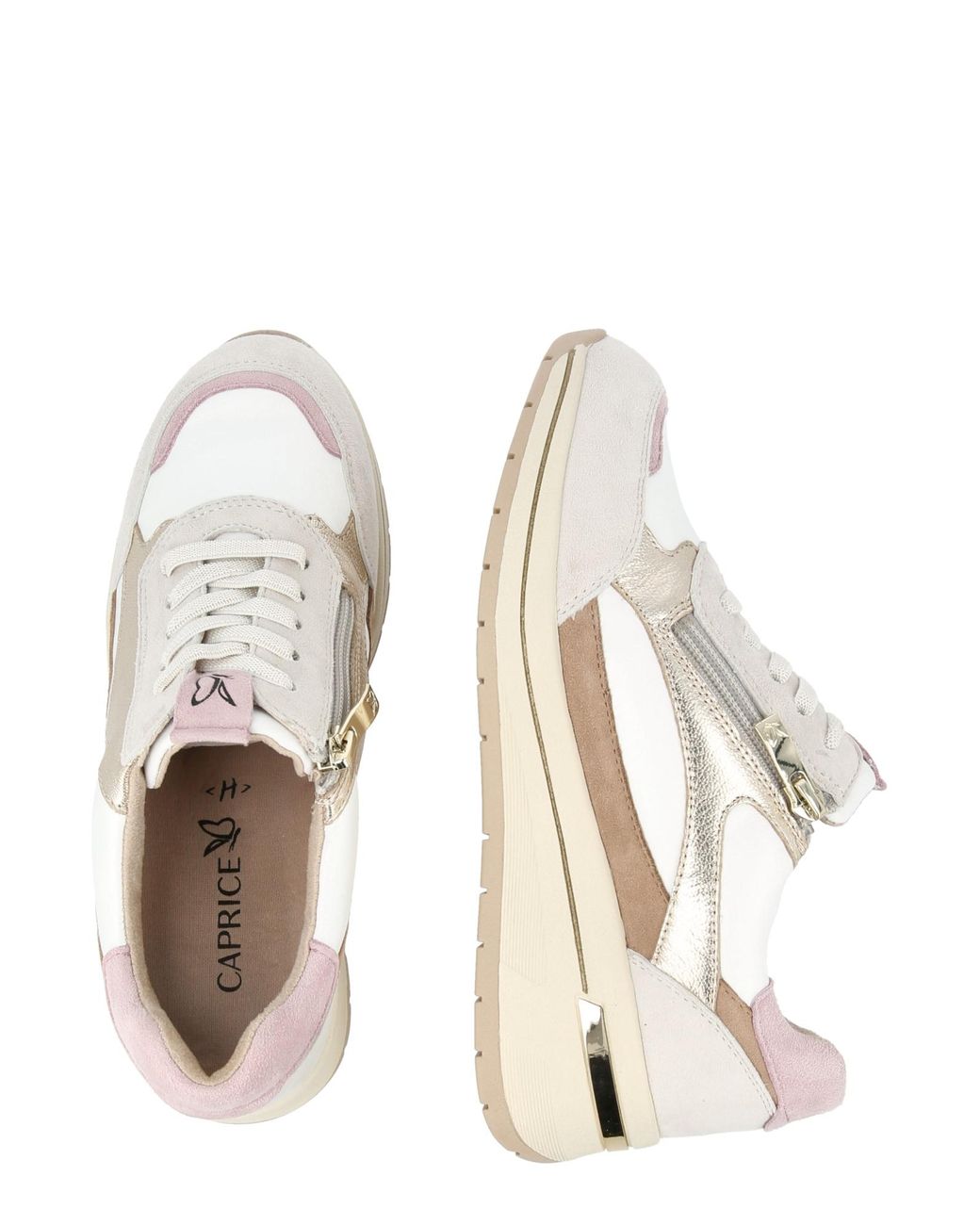 Caprice White Sneaker