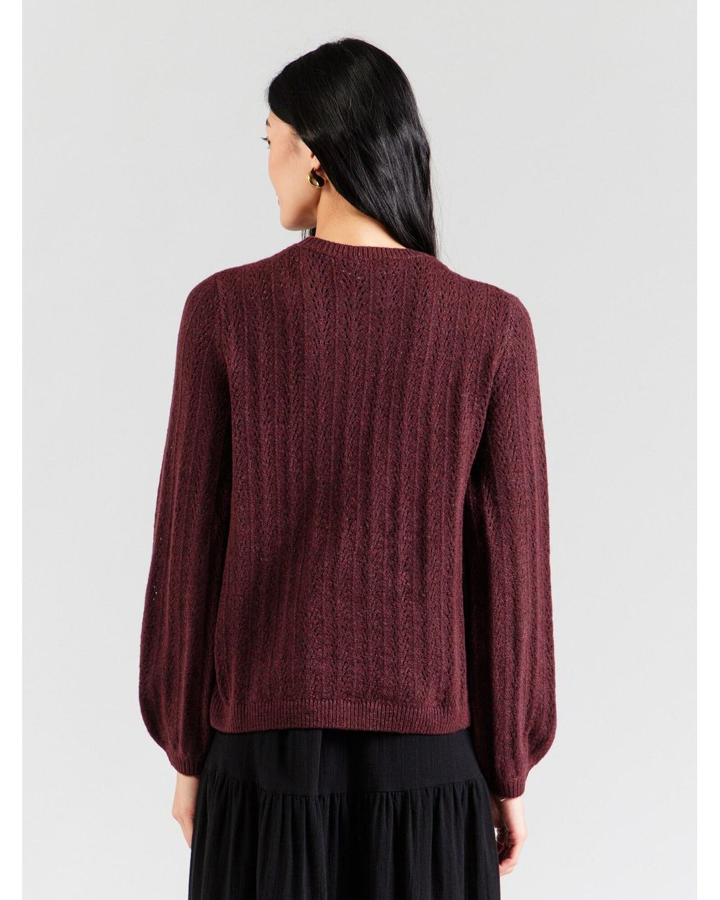 Vila Red Pullover Viliga