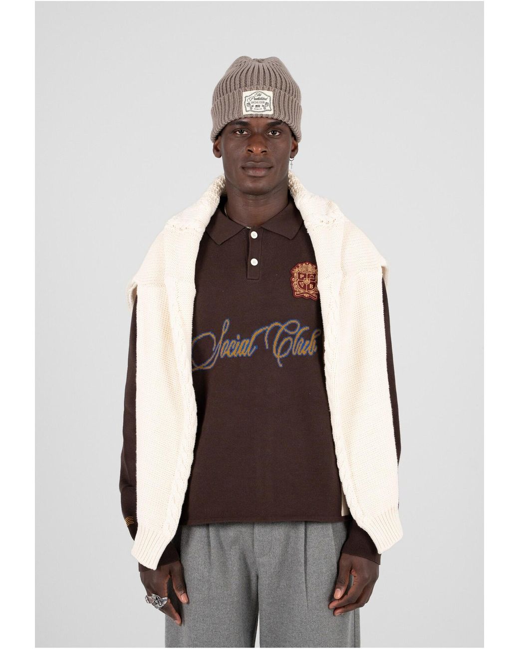 Prohibited Mütze Lowkey Vintage in Brown für Herren