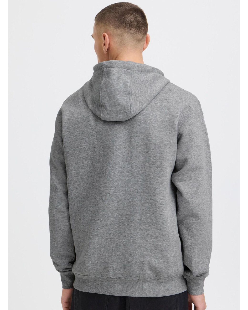 Solid Sweatshirt 'lenz' in Gray für Herren